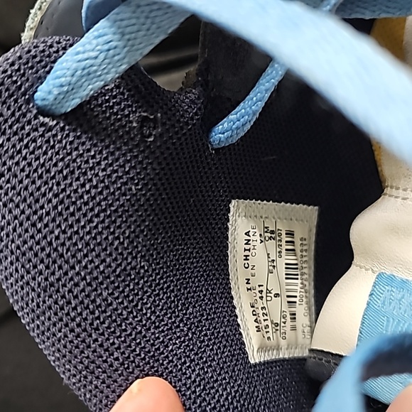 Nike Airforce One Blue Navy Suede High Top Sneakers Size 10 - Picture 7 of 12